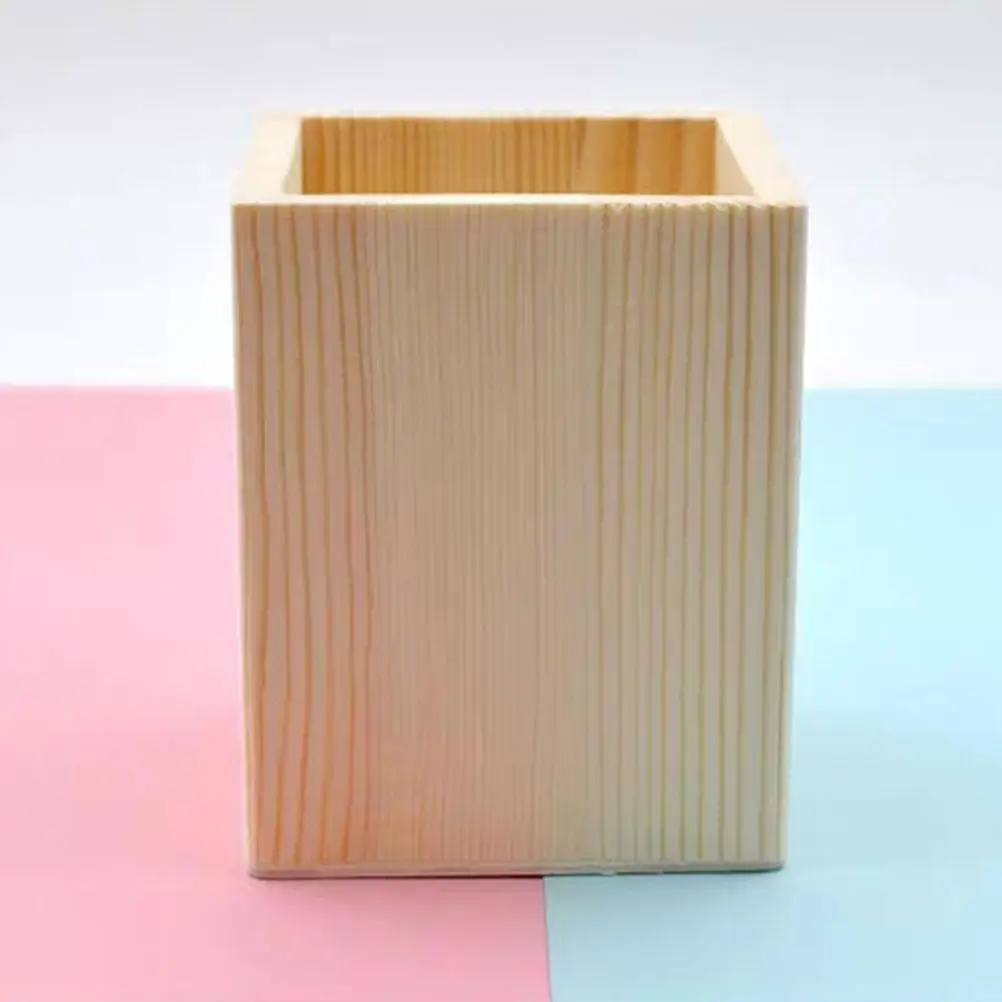 Pine Pen Holder Makeup Brush Storage Wood Pot Desktop Stationery Organizer Pencil Gel Container Holders Tools Cup
Pine Pen Holder Makeup Brush Storage Wood Pot Desktop Stationery Organizer Pencil Gel Container Holders Tools Cup
