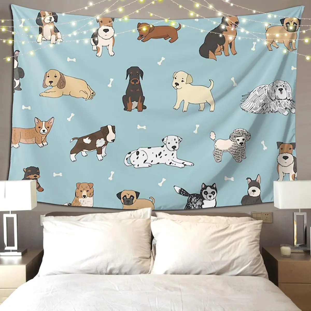 Гобелен для щенка, забавный настенный эстетический домашний декор, гобелены для гостиной, спальни, комнаты в общежитии
Гобелен для щенка, забавный настенный эстетический домашний декор, гобелены для гостиной, спальни, комнаты в общежитии