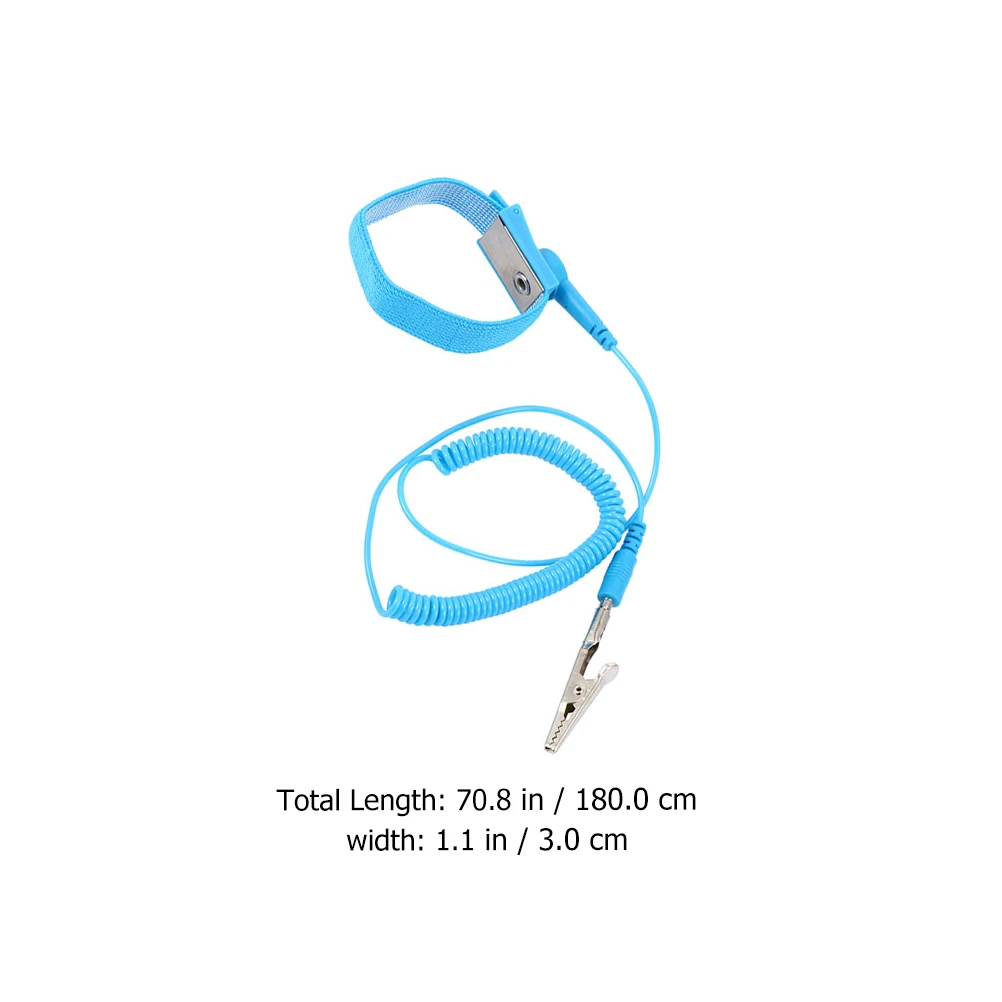 6 Pcs Anti Static Wristbands Adjustable ESD Straps 1 8m Nylon Silk Grounding Bands For Electronics Labor Protection
6 Pcs Anti Static Wristbands Adjustable ESD Straps 1 8m Nylon Silk Grounding Bands For Electronics Labor Protection
