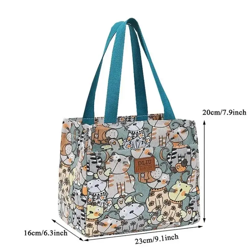 Новая изолированная сумка для обеда с цветами, портативная многофункциональная коробка
Новая изолированная сумка для обеда с цветами, портативная многофункциональная коробка