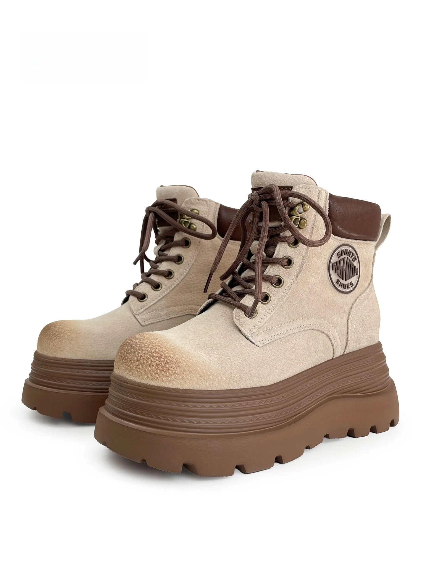 MIbvias Thick Bottom Boots Women's Increased Height 11CM2025 Autumn New Hand Rubbed Color Vintage Short Booties
MIbvias Thick Bottom Boots Women's Increased Height 11CM2025 Autumn New Hand Rubbed Color Vintage Short Booties