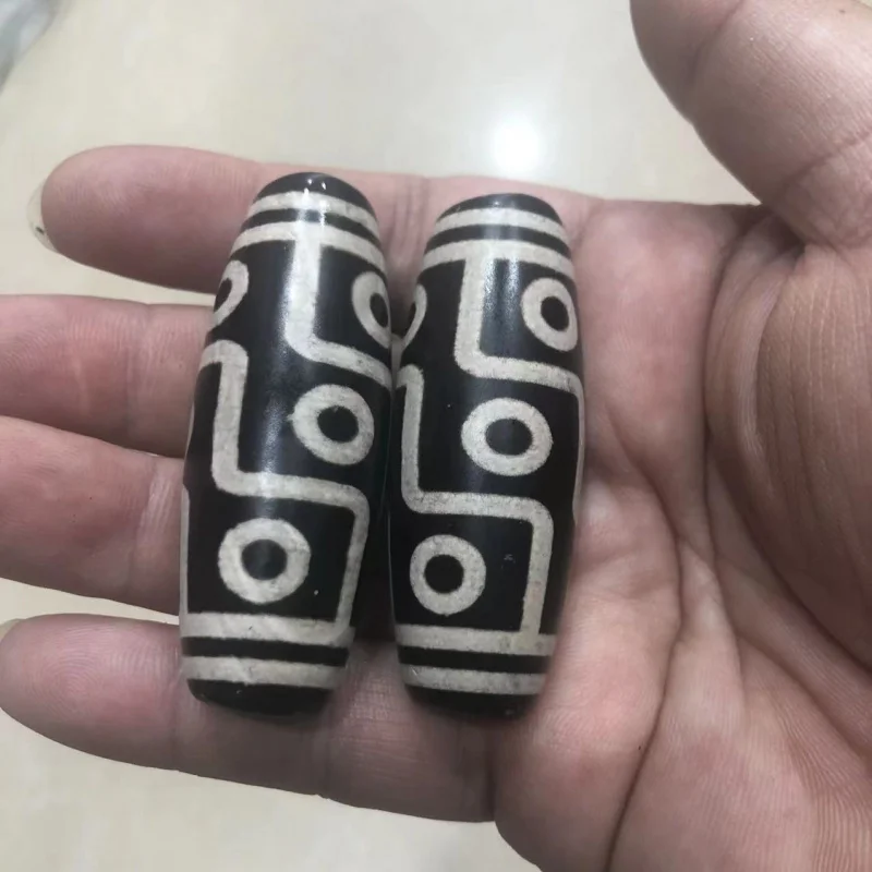 Оптовая продажа, подвеска из бисера Dzi, маслянистые черно-белые четкие небесные бусины своими руками, ручная веревка, свободные бусины, аксессуары, ожерелье, кулон 
Оптовая продажа, подвеска из бисера Dzi, маслянистые черно-белые четкие небесные бусины своими руками, ручная веревка, свободные бусины, аксессуары, ожерелье, кулон