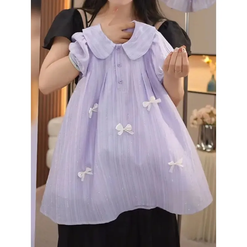 Girls Casual Dresses Bow Lapel Puffy Sleeve Dress Toddler Girl Clothes Kids Dresses for Girls 4 To 13 Years Wedding Dress
Girls Casual Dresses Bow Lapel Puffy Sleeve Dress Toddler Girl Clothes Kids Dresses for Girls 4 To 13 Years Wedding Dress
