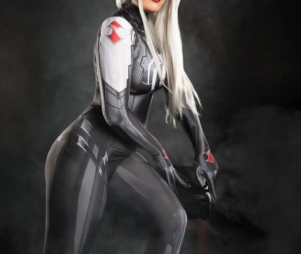 Halloween Black Widow Spidercosplay Costume Woman Girls Jamie Black Widow Catsuit Zentai Suit Adults Kids Bodysuit
Halloween Black Widow Spidercosplay Costume Woman Girls Jamie Black Widow Catsuit Zentai Suit Adults Kids Bodysuit