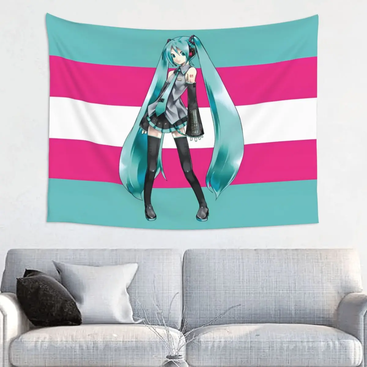 Hatsune Miku Cartoon Tapestry Bohemian Polyester Wall Hanging Decoration for Bedroom Yoga Mat Retro Blanket
Hatsune Miku Cartoon Tapestry Bohemian Polyester Wall Hanging Decoration for Bedroom Yoga Mat Retro Blanket