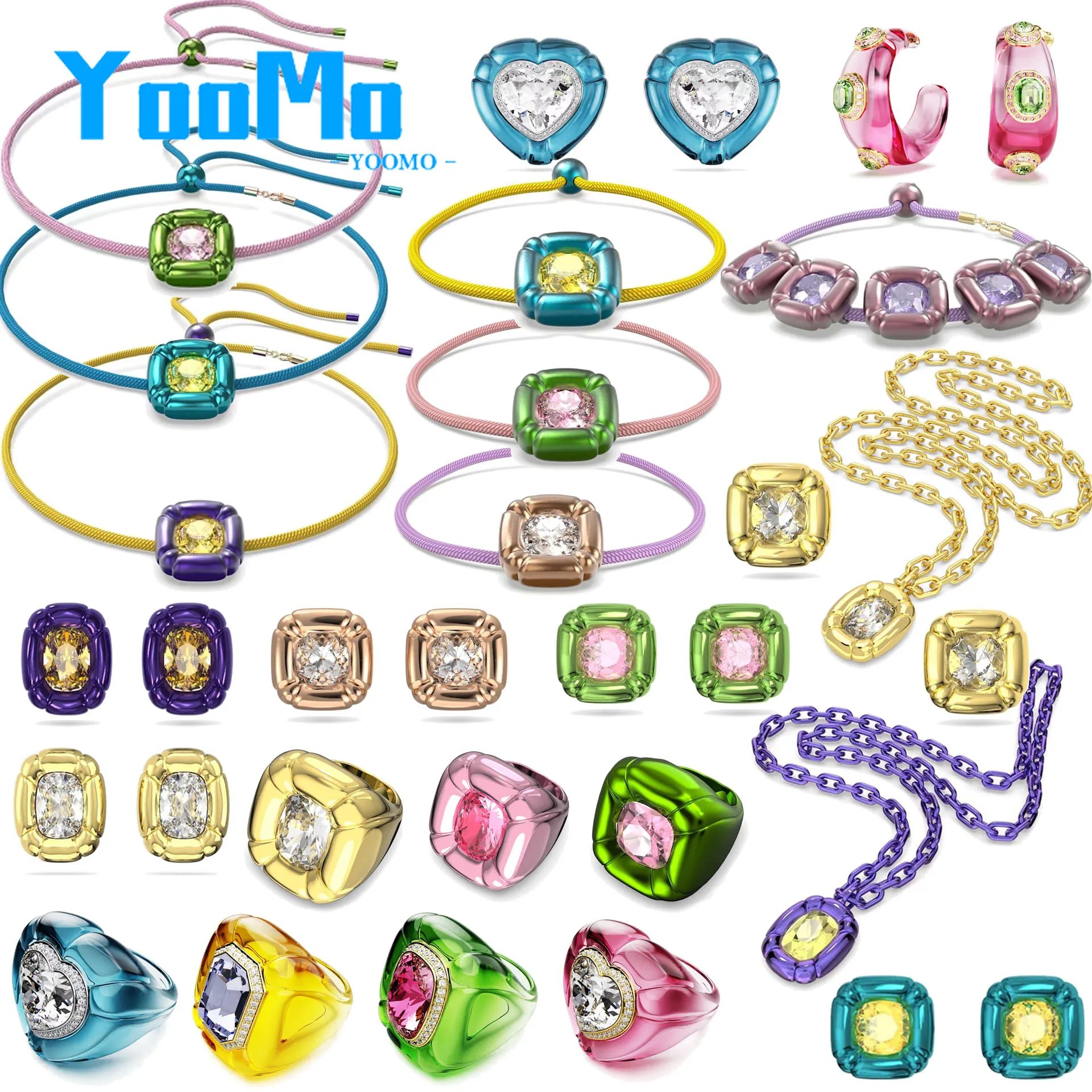 2025 New Sales Trend Original High Quality Jewelry Necklaces Earrings Heart Rings Bracelets Color Luxury Charms Gifts for Women
2025 New Sales Trend Original High Quality Jewelry Necklaces Earrings Heart Rings Bracelets Color Luxury Charms Gifts for Women