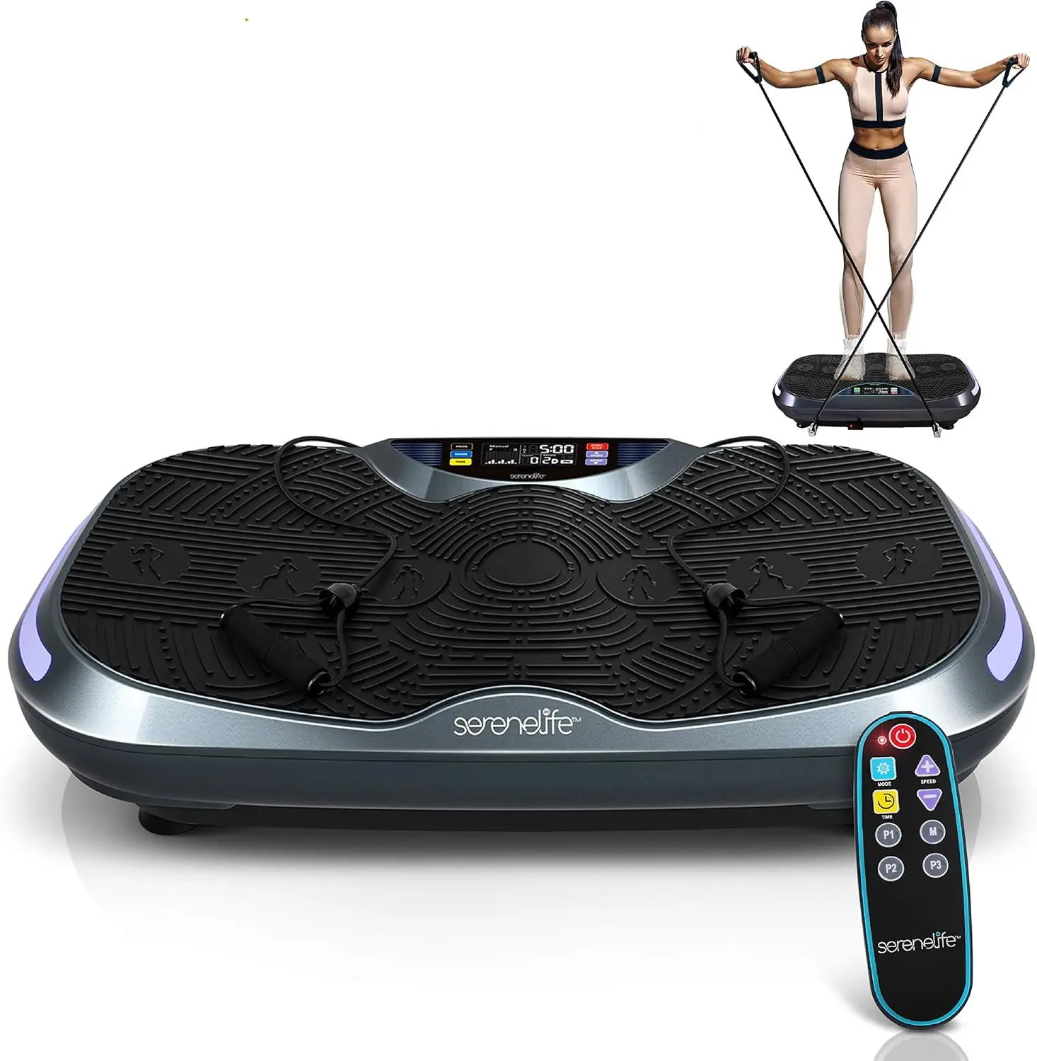 Vibration Board Exercise Machine - Whole Body Workout Vibration Fitness Platform Passive Exercise
Vibration Board Exercise Machine - Whole Body Workout Vibration Fitness Platform Passive Exercise