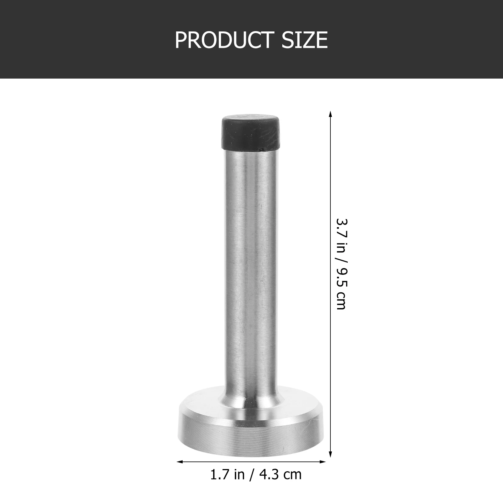 Extra Long Door Stop Wall Protector Rubber Tipped Stainless Steel Door Bumper Floor Mounted Door Stopper Wall Guard Home
Extra Long Door Stop Wall Protector Rubber Tipped Stainless Steel Door Bumper Floor Mounted Door Stopper Wall Guard Home
