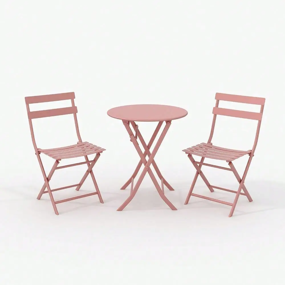 Home Patio Bistro Sets Outdoor Furniture With Round Table 2 Folding Chairs Compact Balcony Set For Small Spaces Porch
Home Patio Bistro Sets Outdoor Furniture With Round Table 2 Folding Chairs Compact Balcony Set For Small Spaces Porch