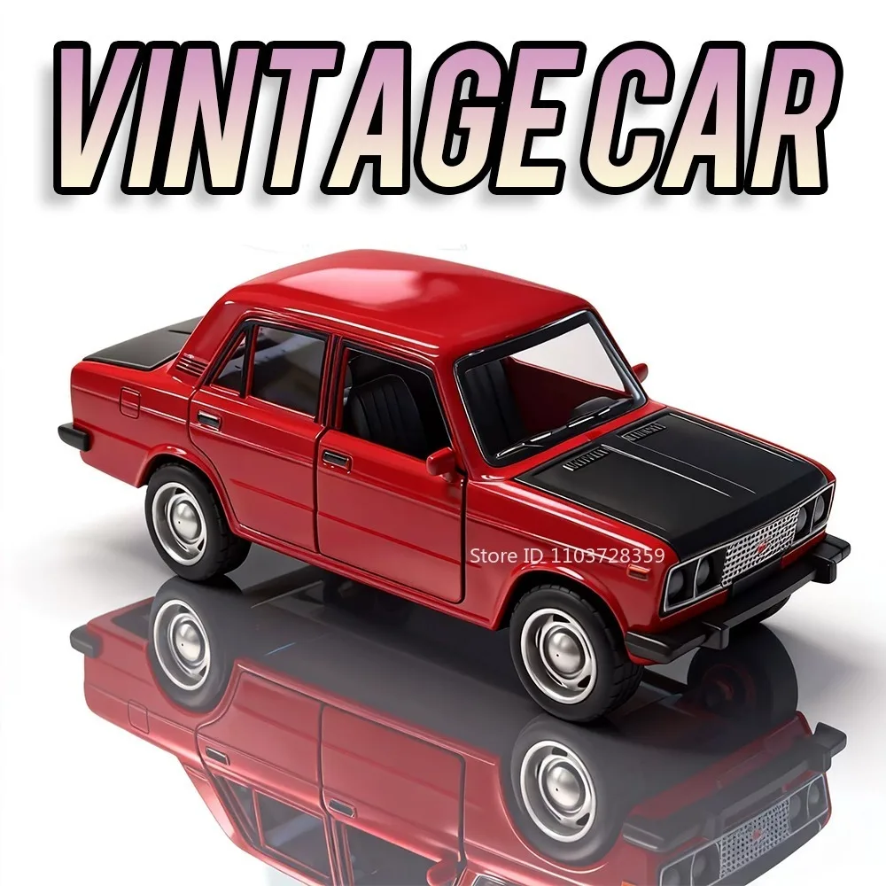 1:36 Model LADA Vintage Car Toys Alloy Diecast Pull Back Doors Opened Exquisite Interior Rubber Tires Kids Educational Vehicles
1:36 Model LADA Vintage Car Toys Alloy Diecast Pull Back Doors Opened Exquisite Interior Rubber Tires Kids Educational Vehicles