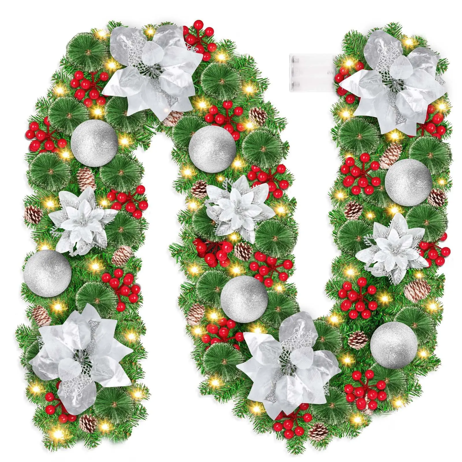 2,7 м искусственное растение, Рождественская гирлянда, светодиодная лоза, ель, ветка сосны, рождественское украшение, венок из ротанга, виноградная лоза для домашнего декора
2,7 м искусственное растение, Рождественская гирлянда, светодиодная лоза, ель, ветка сосны, рождественское украшение, венок из ротанга, виноградная лоза для домашнего декора