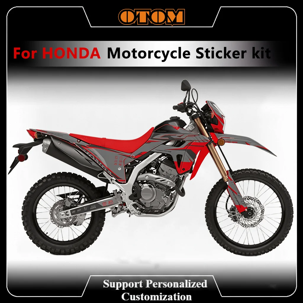For HONDA CRF300L 2021-2024 2025-2026 Customize Motorcycle Full Graphics Decals Glossy Background Sticker Kit
For HONDA CRF300L 2021-2024 2025-2026 Customize Motorcycle Full Graphics Decals Glossy Background Sticker Kit