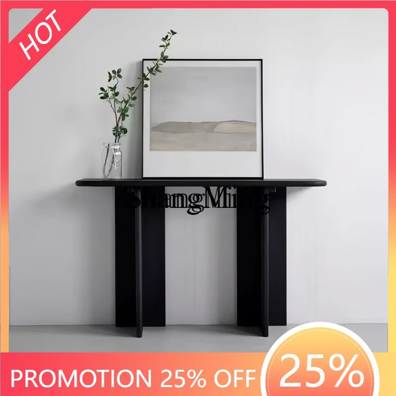 SM looking log entrance medieval high-grade wall ultra-narrow entrance table minimalist decorative table corridor side table
SM looking log entrance medieval high-grade wall ultra-narrow entrance table minimalist decorative table corridor side table
