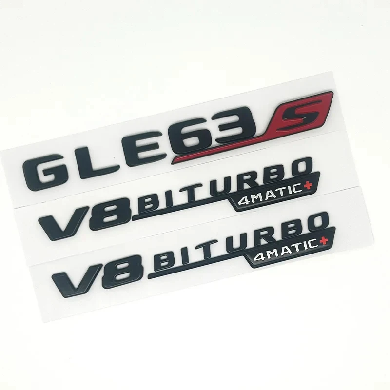 ABS Glossy Black GLE63S Badge Emblem Car Fender Decal V8 BITURBO 4MATIC Logo Silver For Mercedes AMG GLE W167 Accessories
ABS Glossy Black GLE63S Badge Emblem Car Fender Decal V8 BITURBO 4MATIC Logo Silver For Mercedes AMG GLE W167 Accessories