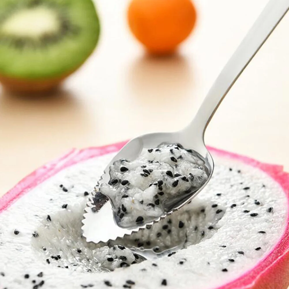 6Pcs Fruit Scraping Spoon Baby Stainless Steel Feeding Spoons Portable Safe for Toddler Whole Grain Puree Outdoor Indoor Use
6Pcs Fruit Scraping Spoon Baby Stainless Steel Feeding Spoons Portable Safe for Toddler Whole Grain Puree Outdoor Indoor Use