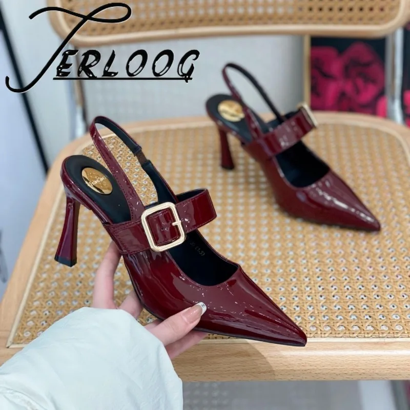 Sexy High Heels Pointed Toe Women Sandals Luxury New Brand Shoes 2025 Summer Trend Woman Slippers Party Designer Pumps Mujer
Sexy High Heels Pointed Toe Women Sandals Luxury New Brand Shoes 2025 Summer Trend Woman Slippers Party Designer Pumps Mujer