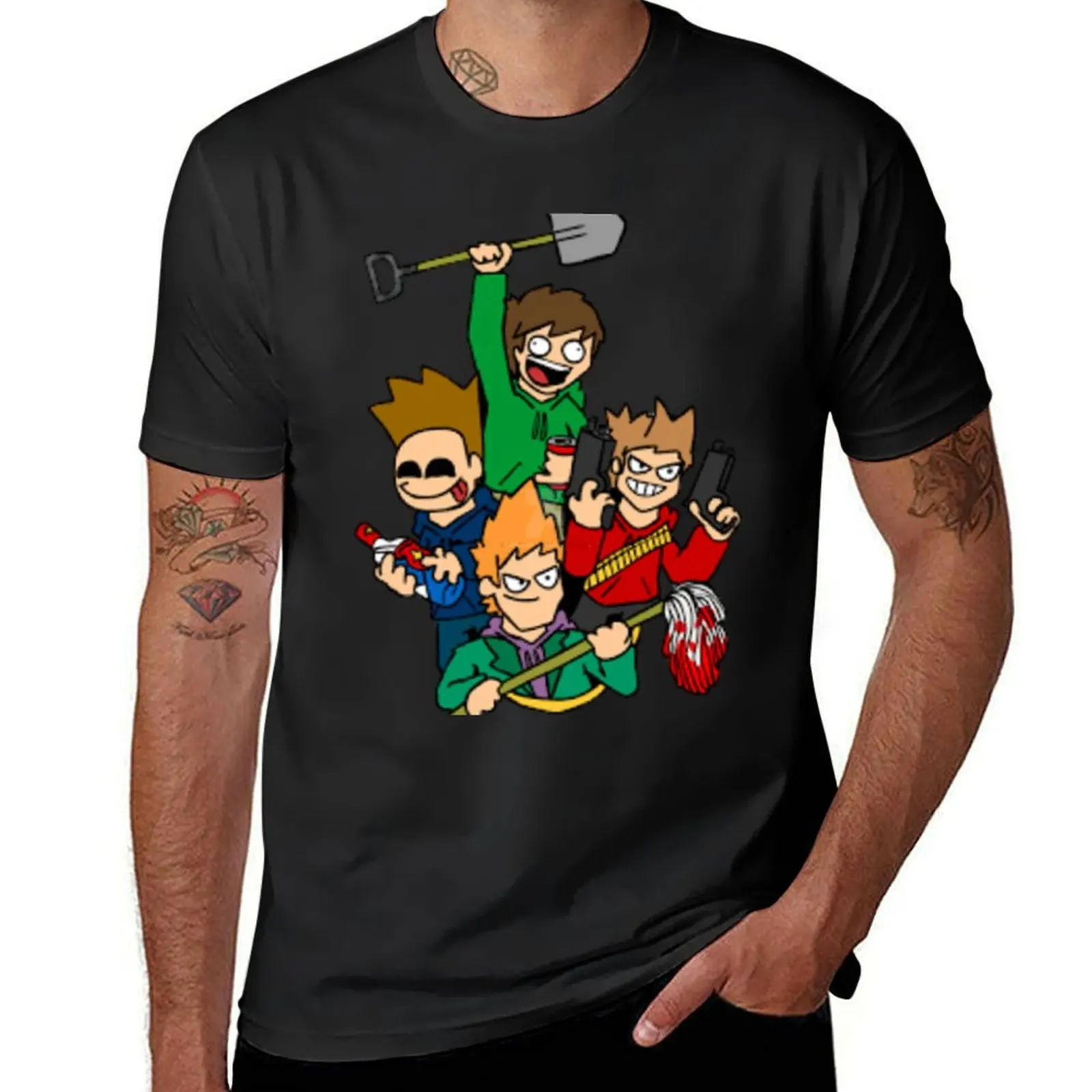 Eddsworld main characters T-Shirt Blouse boys whites plus size tops mens graphic t-shirts anime
Eddsworld main characters T-Shirt Blouse boys whites plus size tops mens graphic t-shirts anime