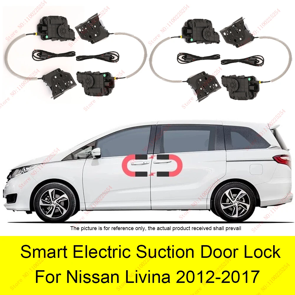 Умный Автомобильный Электрический Всасывающий дверной замок для Nissan Livina 2012- 2017, мягкий закрытый супер тихий самовсасывающий дверь
Умный Автомобильный Электрический Всасывающий дверной замок для Nissan Livina 2012- 2017, мягкий закрытый супер тихий самовсасывающий дверь