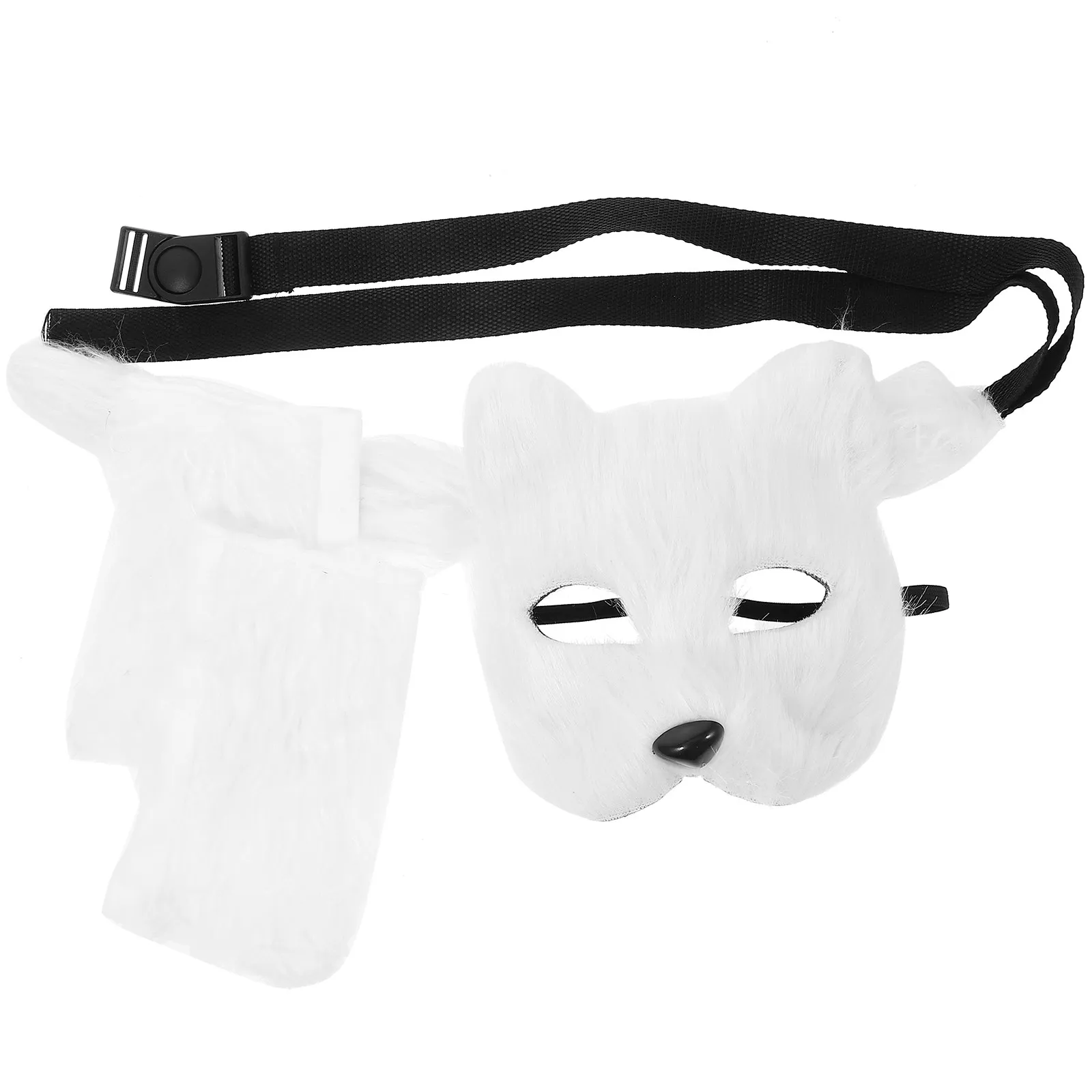 1Set Animal Cosplay Costume Wolf Mask with Tail and Gloves for Party Performance Festival Role Play Decorative Accessory Kit
1Set Animal Cosplay Costume Wolf Mask with Tail and Gloves for Party Performance Festival Role Play Decorative Accessory Kit
