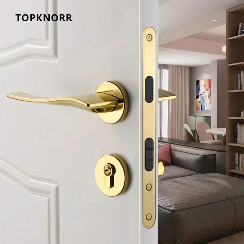 Modern Door Lock Indoor Bedroom Silent Room Door Lock Magnetic Gold Light Luxury Home Bathroom Split Solid Wood Door Lock
Modern Door Lock Indoor Bedroom Silent Room Door Lock Magnetic Gold Light Luxury Home Bathroom Split Solid Wood Door Lock