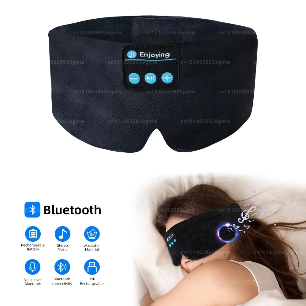 Wireless Music Blackout Masks for Side Sleepers Insomnia Sleeping Headphones Bluetooth Eye Mask for Women Men Travel Gift
Wireless Music Blackout Masks for Side Sleepers Insomnia Sleeping Headphones Bluetooth Eye Mask for Women Men Travel Gift