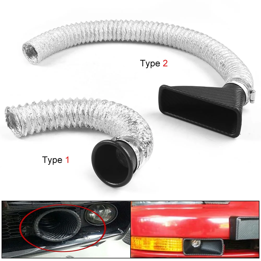 Car Front Bumper Turbo Air Intake Pipe Turbine Funnel Kit Carbon Fiber Style Auto Replacement Accessories
Car Front Bumper Turbo Air Intake Pipe Turbine Funnel Kit Carbon Fiber Style Auto Replacement Accessories