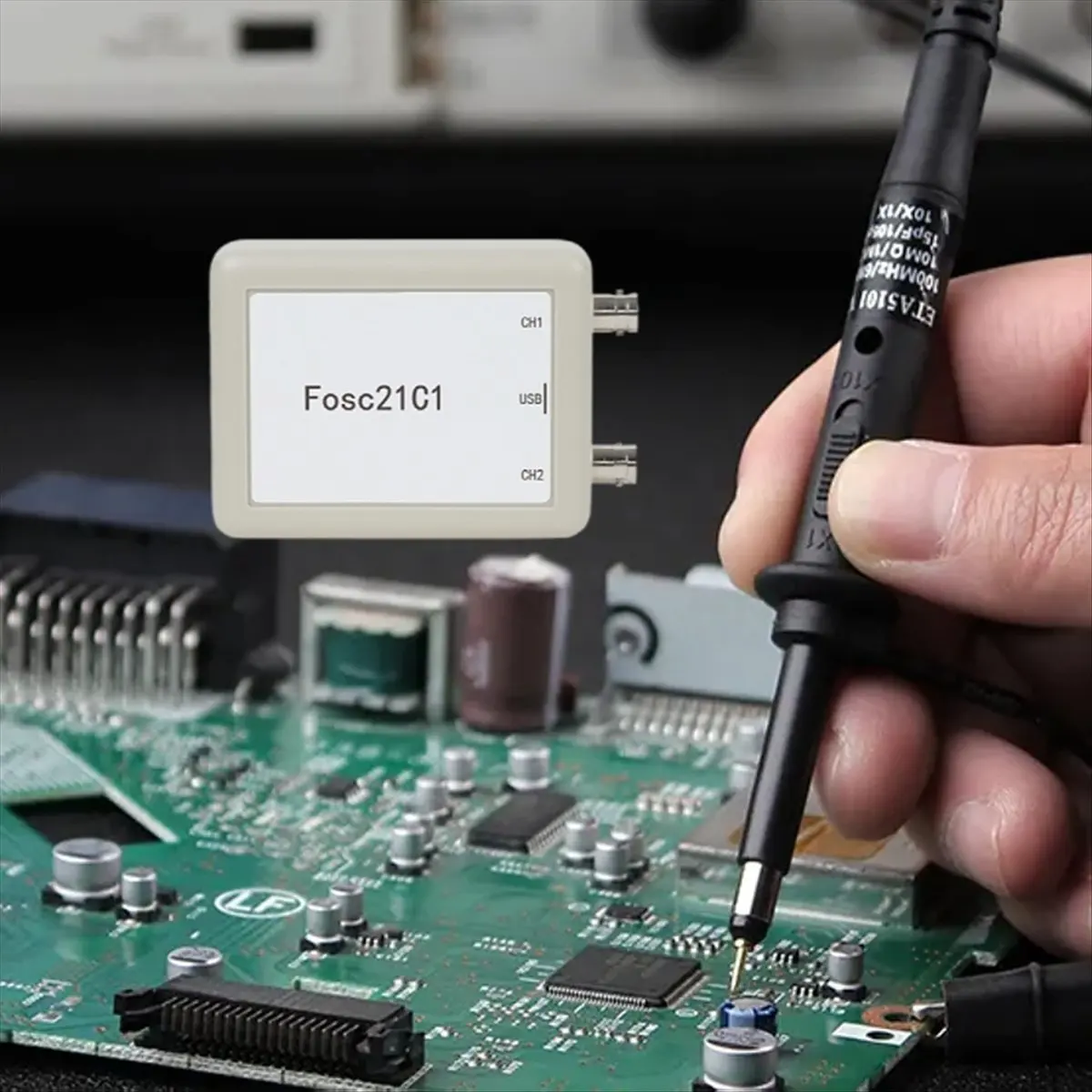 Fosc21C1 2-канальный USB-осциллограф для ПК с частотой дискретизации 1 МГц, высококачественные инструменты, которые вам понравятся
Fosc21C1 2-канальный USB-осциллограф для ПК с частотой дискретизации 1 МГц, высококачественные инструменты, которые вам понравятся