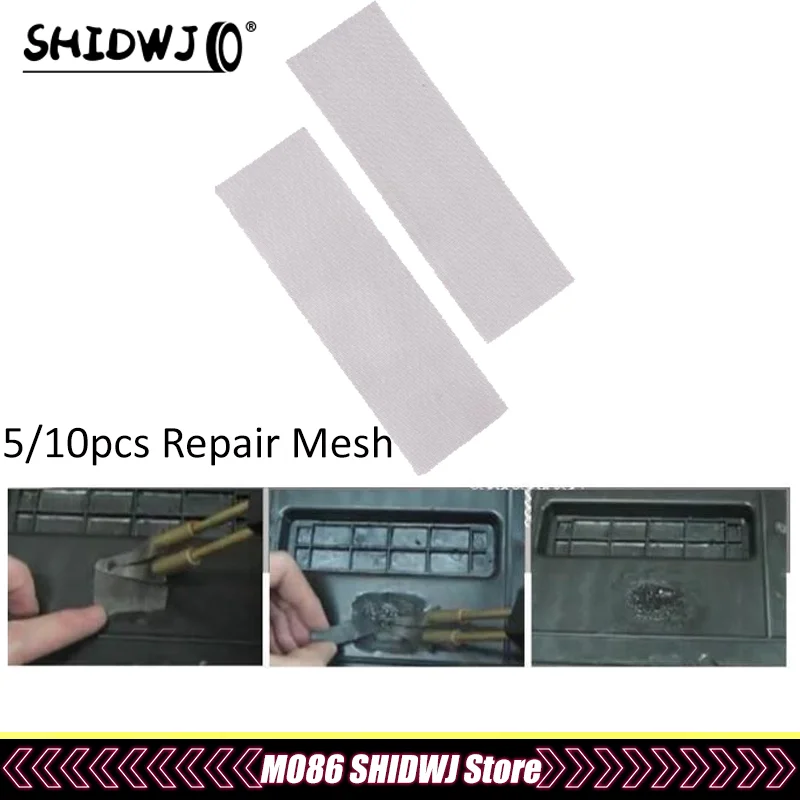 5/10PCS Car Bumper Plastic Hole Crack Patches Welding Wire Mesh For Car Repair Welding Machine Stainless Steel Repair Mesh
5/10PCS Car Bumper Plastic Hole Crack Patches Welding Wire Mesh For Car Repair Welding Machine Stainless Steel Repair Mesh