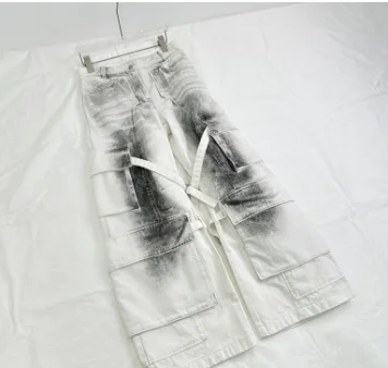 Pants for Ladies 2024 New Spring Multi Pocket Inkjet Dyeing Casual Long Trousers
Pants for Ladies 2024 New Spring Multi Pocket Inkjet Dyeing Casual Long Trousers