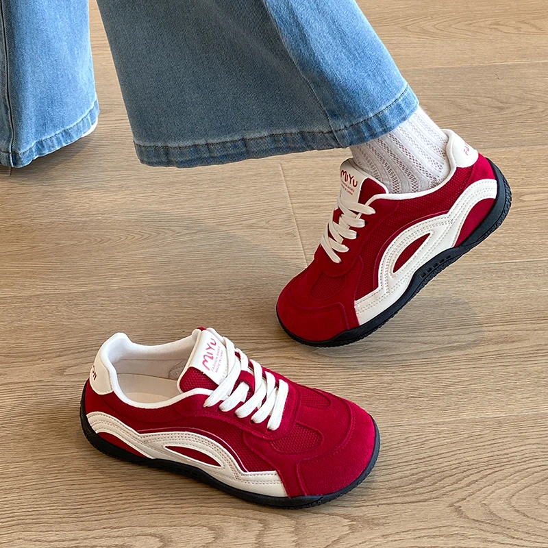 Women Mesh Sneakers,Versatile Flat Anti-slip Casual Sports Shoes,Wear-resistant Breathable Color Block White Sneakers for Ladies
Women Mesh Sneakers,Versatile Flat Anti-slip Casual Sports Shoes,Wear-resistant Breathable Color Block White Sneakers for Ladies