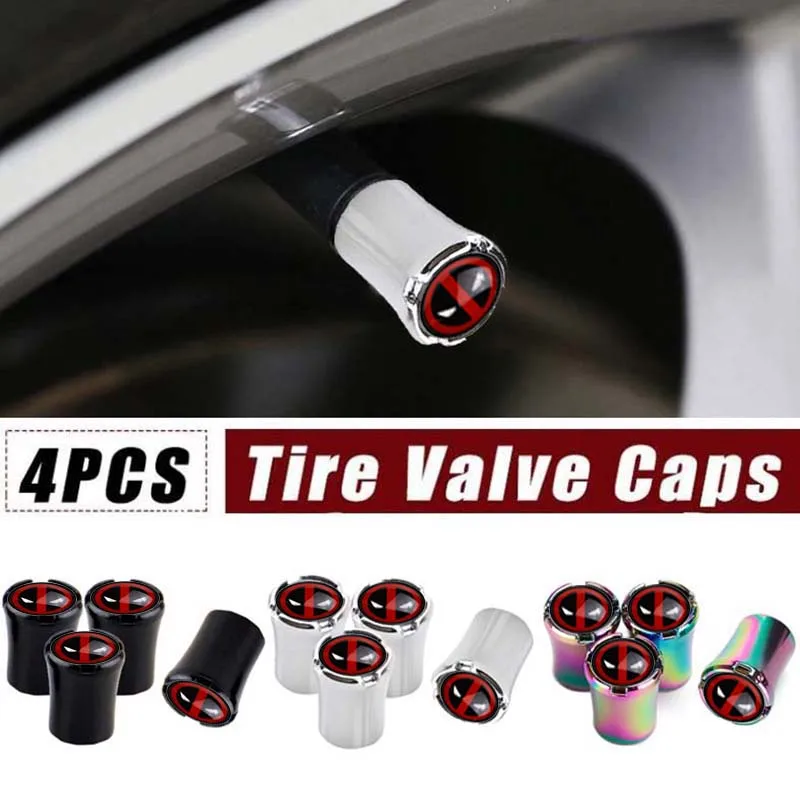 4pcs Miniso Marvel Anime Cartoon Deadpool Universal Car Wheel Tire Valve Stem Caps for Maserati Opel Peugeot Volvo Tesla Skoda
4pcs Miniso Marvel Anime Cartoon Deadpool Universal Car Wheel Tire Valve Stem Caps for Maserati Opel Peugeot Volvo Tesla Skoda