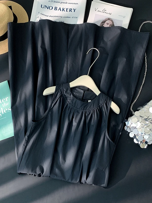 Korean Japanese High End Sleeveless Vest Dress Women's Beach Vacation High Fashion Skirt Loose Fit Summer Casual High Waist A...
Korean Japanese High End Sleeveless Vest Dress Women's Beach Vacation High Fashion Skirt Loose Fit Summer Casual High Waist A...