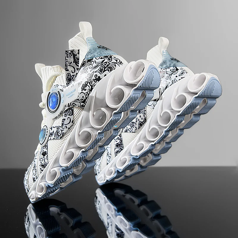 Light Breathable Casual Shoes For Men Minimalist Plain Shock Absorbing Outsole Wear Resistant Street Sports Sneakers
Light Breathable Casual Shoes For Men Minimalist Plain Shock Absorbing Outsole Wear Resistant Street Sports Sneakers