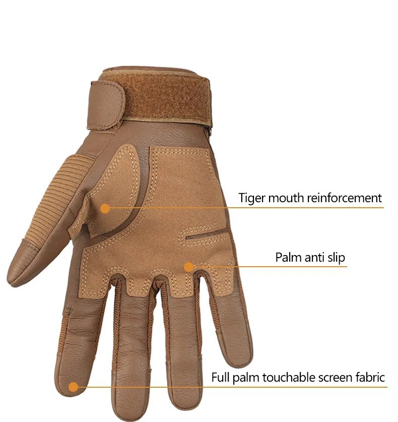 Men's Outdoor Tactical Hunting Protective Gloves Outdoor Driving Motorcycle Bicycle Full Finger Protective Gloves
Men's Outdoor Tactical Hunting Protective Gloves Outdoor Driving Motorcycle Bicycle Full Finger Protective Gloves