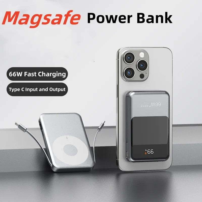 20000mAh Magnetic Wireless Power Bank Magsafe Battery Pack Powerbank for iPhone 16 15 Xiaomi Samsung Portable Induction Charger
20000mAh Magnetic Wireless Power Bank Magsafe Battery Pack Powerbank for iPhone 16 15 Xiaomi Samsung Portable Induction Charger