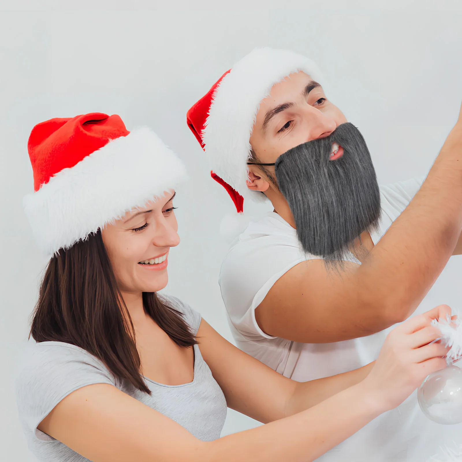 Santa Beard Fake Grey Polyester Costume Accessories for Kids Men Christmas Party Favors Realistic Comfortable Long Lasting 
Santa Beard Fake Grey Polyester Costume Accessories for Kids Men Christmas Party Favors Realistic Comfortable Long Lasting