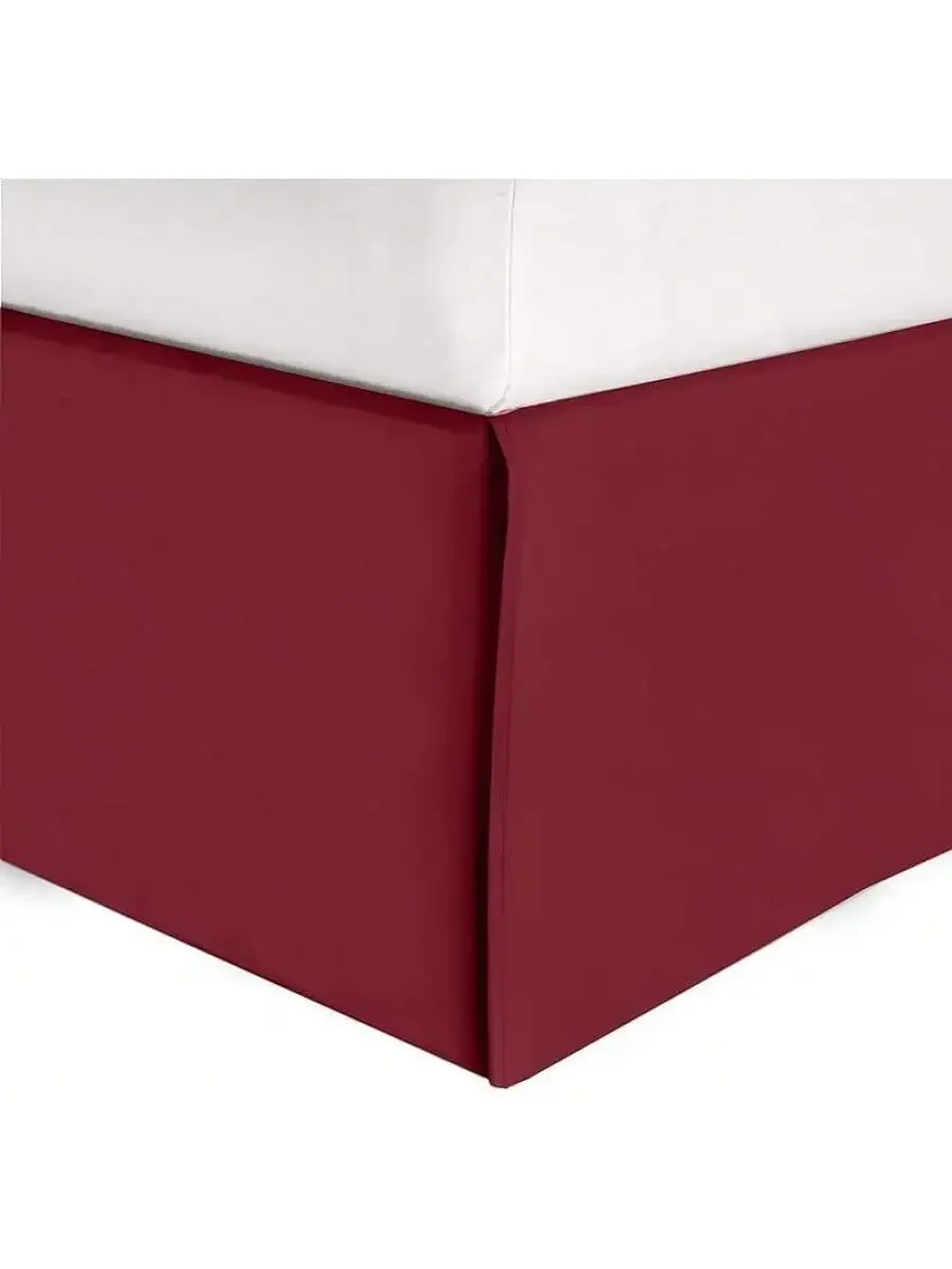 Solid Microfiber Bed Skirt Queen Size 14 Inch Drop Modern Minimalist Design Wrinkle Stain Resistant
Solid Microfiber Bed Skirt Queen Size 14 Inch Drop Modern Minimalist Design Wrinkle Stain Resistant