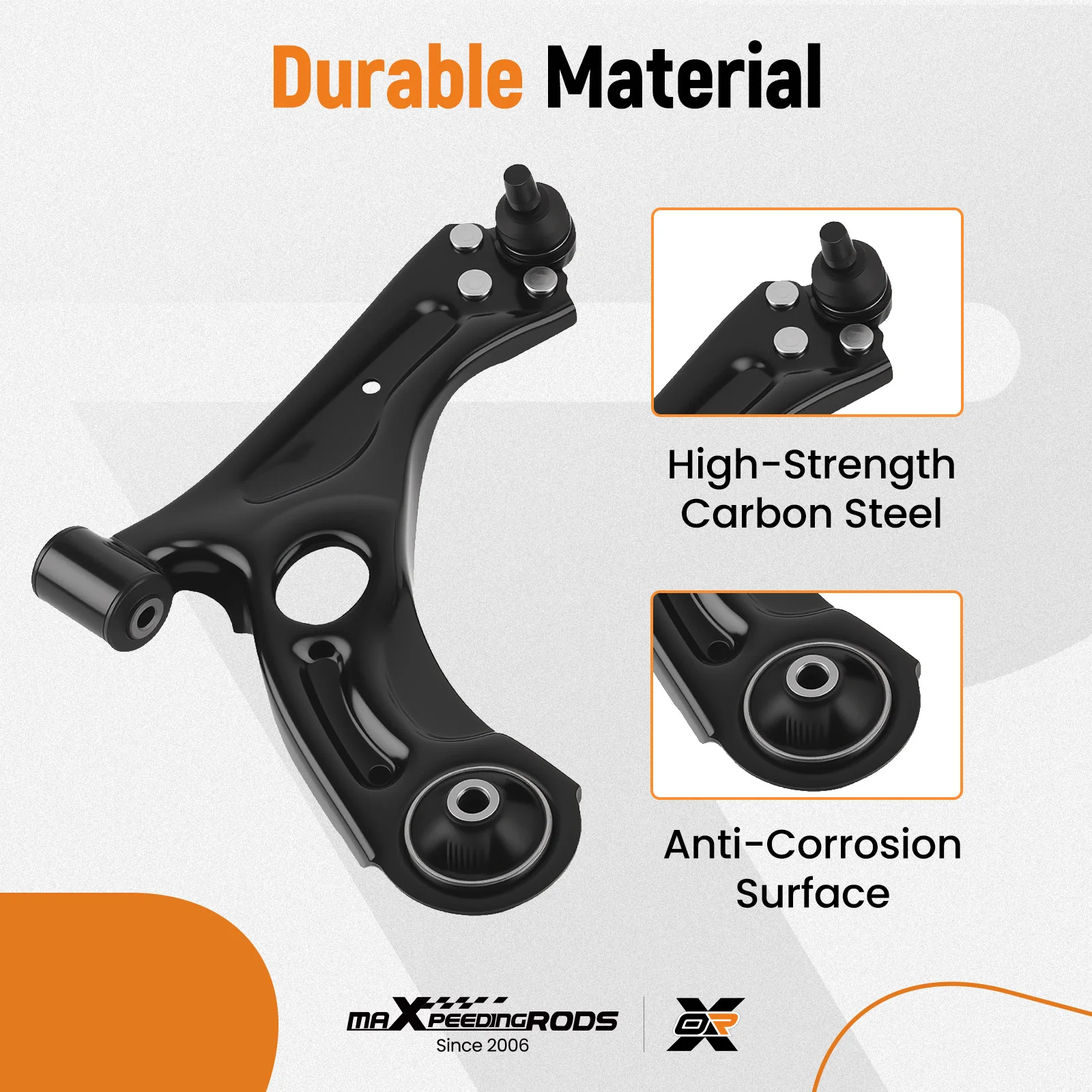 Front Lower Control Arms w/ Ball Joints for 2012-2019 2020 Chevy Sonic K622426
Front Lower Control Arms w/ Ball Joints for 2012-2019 2020 Chevy Sonic K622426