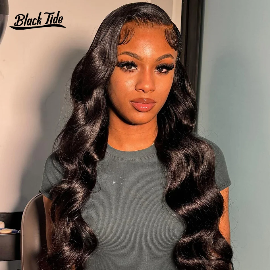 Body Wave 13x4 HD Transparent Lace Frontal Wigs Remy Human Hair 28 30 Inch Lace Front Wave Wigs For Women 180% Density
Body Wave 13x4 HD Transparent Lace Frontal Wigs Remy Human Hair 28 30 Inch Lace Front Wave Wigs For Women 180% Density