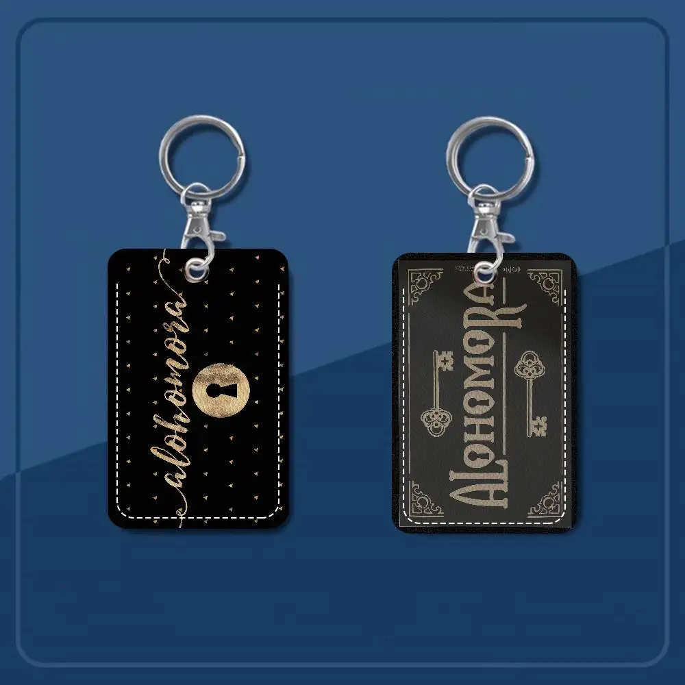 A-Alohomora Magic Key Badge Holder Keychain For Bank Business Work Card Holder Student Card Protective Case Bus Card
A-Alohomora Magic Key Badge Holder Keychain For Bank Business Work Card Holder Student Card Protective Case Bus Card