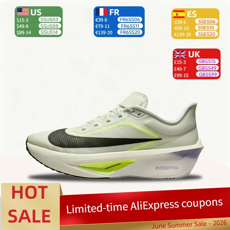 Nike Zoom Fly 6 Breathable Comfort Wrap Multi-Functional Low-Top Outdoor Running Shoes Unisex Style FN8454-004
Nike Zoom Fly 6 Breathable Comfort Wrap Multi-Functional Low-Top Outdoor Running Shoes Unisex Style FN8454-004