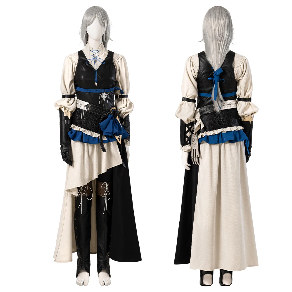 FF16 Jill Warrick Cosplay Costume Halloween Carnival Hot Game Outfit Adult Female Dress With Accessories
FF16 Jill Warrick Cosplay Costume Halloween Carnival Hot Game Outfit Adult Female Dress With Accessories