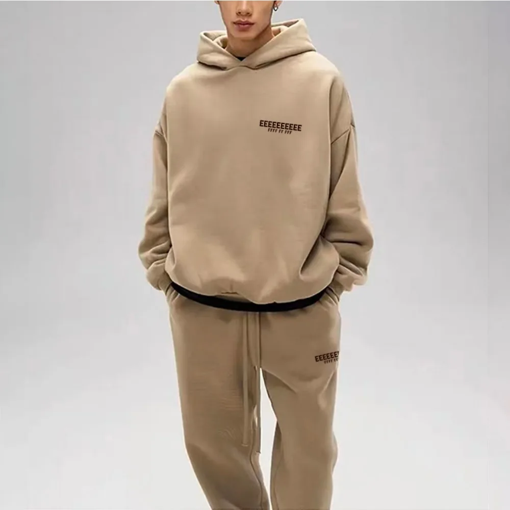 25AS Always On Double Link Luxury Brand Men's Sets Silicone Letter Logo Hoodie Sets Designer Brand Men's Oversized Sports Suits
25AS Always On Double Link Luxury Brand Men's Sets Silicone Letter Logo Hoodie Sets Designer Brand Men's Oversized Sports Suits