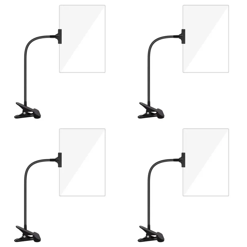Multifunction 4Pc 5X Magnifying Glass With Clip, 6X3.5Inch Magnifier With Clamp Adjustable Flexible Gooseneck,Clip On Magnifying
Multifunction 4Pc 5X Magnifying Glass With Clip, 6X3.5Inch Magnifier With Clamp Adjustable Flexible Gooseneck,Clip On Magnifying