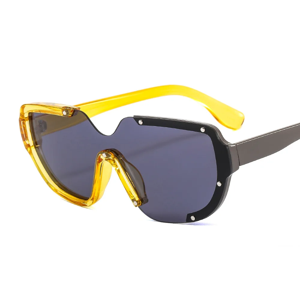 Double Color Frame Rimless Sunglasses Women Men Punk Shades Luxury UV400 One Peice Lens Sun Glasses Male Female Oculus Gafas
Double Color Frame Rimless Sunglasses Women Men Punk Shades Luxury UV400 One Peice Lens Sun Glasses Male Female Oculus Gafas