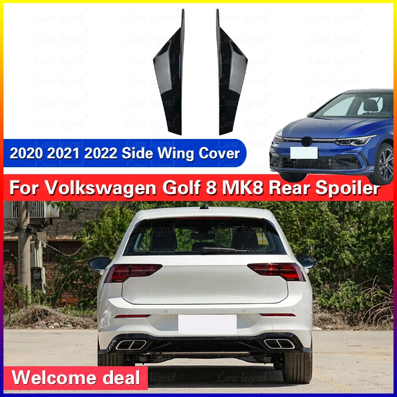 Rear Window Spoiler Side Wing Cover Splitters ABS Glossy Black Body Kit For VW Volkswagen Golf 8 MK8 2020 2021 2022
Rear Window Spoiler Side Wing Cover Splitters ABS Glossy Black Body Kit For VW Volkswagen Golf 8 MK8 2020 2021 2022