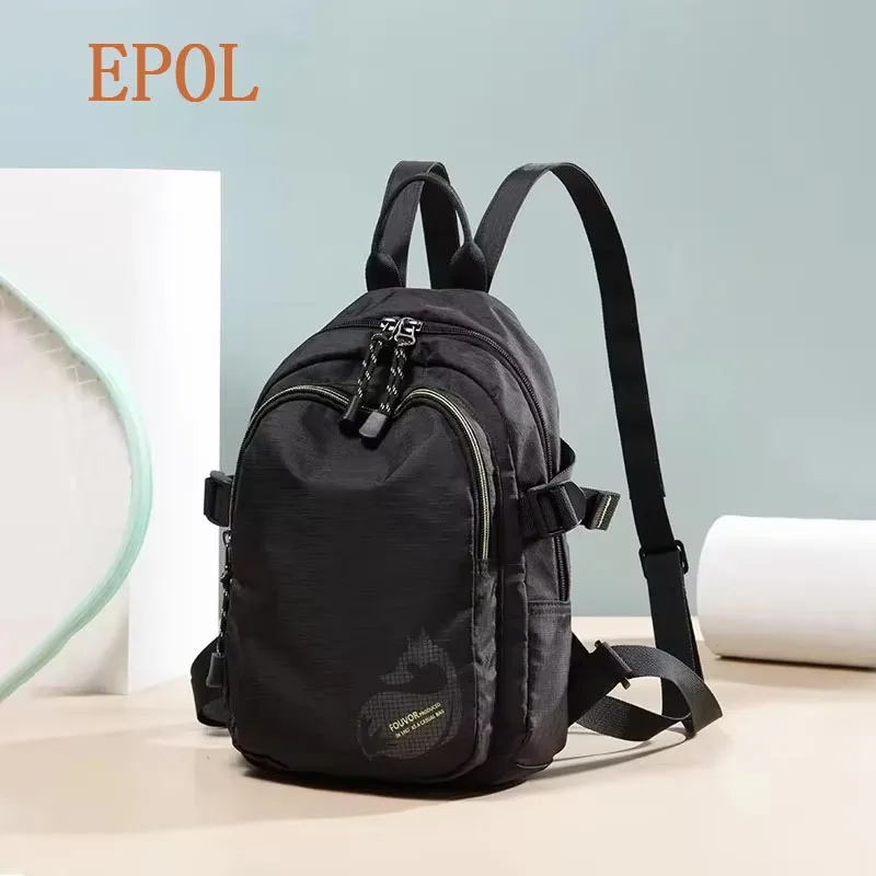 EPOL Small Backpack Women Oxford Cloth Lightweight Waterproof Laptop School Bag for Students Travel Bags 3033-01 3033-02 3033-05
EPOL Small Backpack Women Oxford Cloth Lightweight Waterproof Laptop School Bag for Students Travel Bags 3033-01 3033-02 3033-05