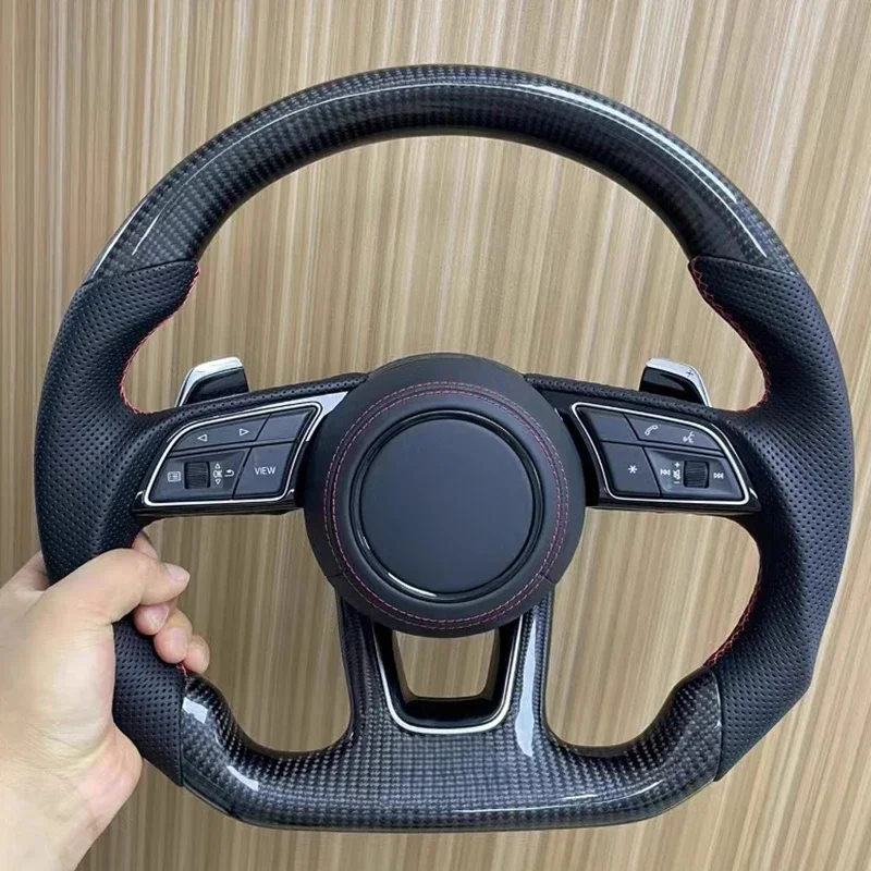 With Heating For Audi A4L A5 A6L Q5L A8Lq3A7Q2L Q7 Modified S4 S5 S6 S7 Carbon Fiber Steering Wheel Steering Wheel Assembl
With Heating For Audi A4L A5 A6L Q5L A8Lq3A7Q2L Q7 Modified S4 S5 S6 S7 Carbon Fiber Steering Wheel Steering Wheel Assembl