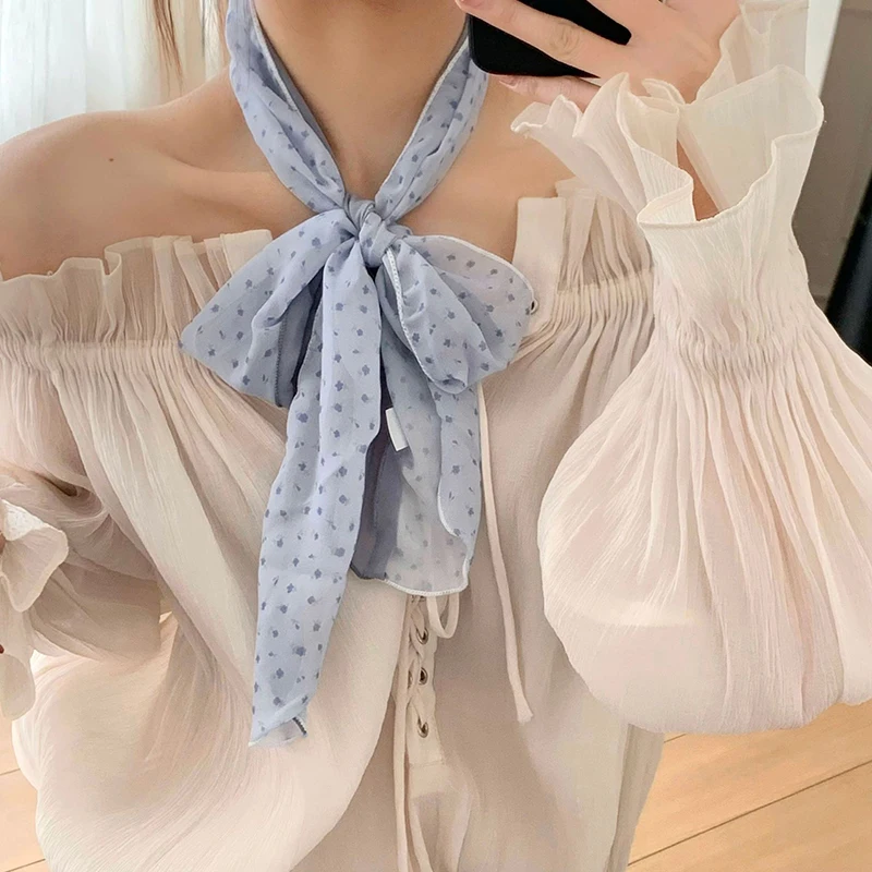 2026 New Luxury Brand Scarf Dot Print Women Scarf Bag Handle Ribbon Hair Skinny Silk Scarves Lady Foulard Kerchief Headband
2026 New Luxury Brand Scarf Dot Print Women Scarf Bag Handle Ribbon Hair Skinny Silk Scarves Lady Foulard Kerchief Headband