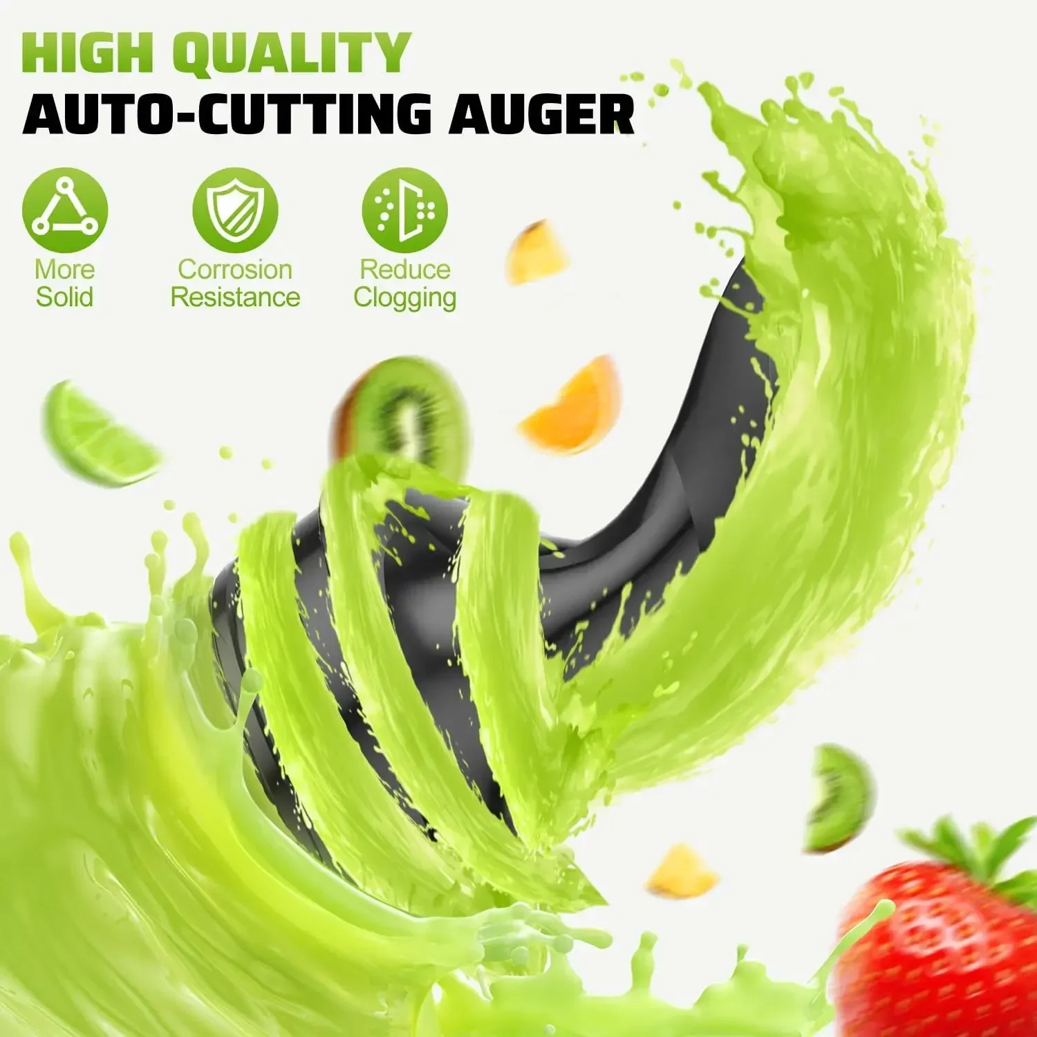 XMSJ.Cold Press Juicer, 5.8" Wide Feed Chute Extractor Machine with 400W, High Yield, Slow Masticating r for W
XMSJ.Cold Press Juicer, 5.8" Wide Feed Chute Extractor Machine with 400W, High Yield, Slow Masticating r for W